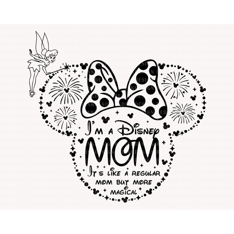 I'm A Mom, It's Like A Regular Grandma But More Magical Svg, Family Vacation Svg, Mother's Day Svg, Mouse Head Svg, Family Trip Shirt - 1.jpg