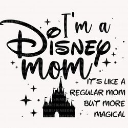 im a mom, its like a regular mom but more magical svg, mothe