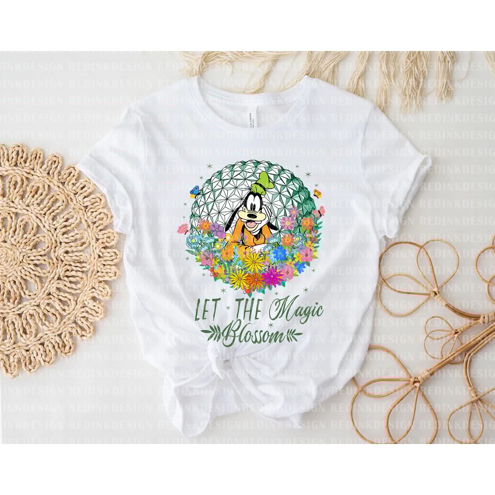 Let The Magic Blossom Png, Dog Flowers Png, Flower and Garden Festival Png, Magic Blossom Png, Magic Kingdom Png, Family Vacation Shirt Png - 3.jpg