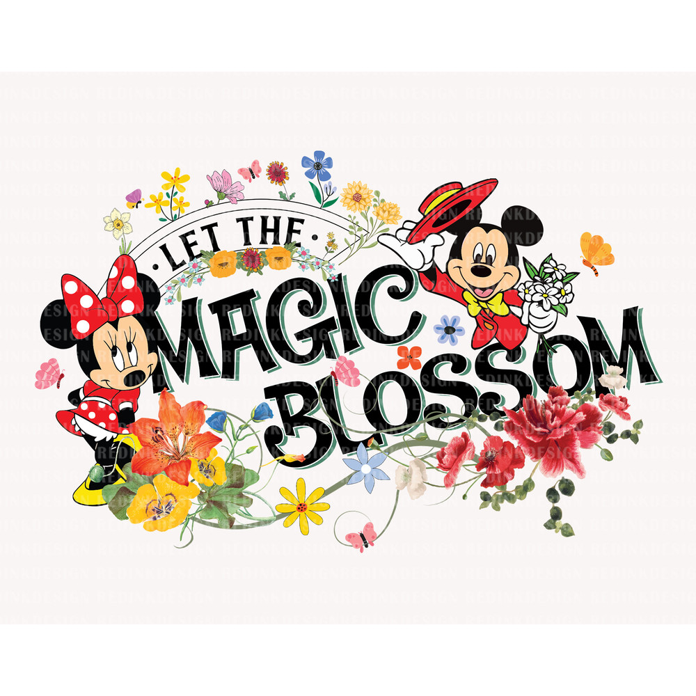 Let The Magic Blossom Png, Magic Kingdom Png, Flower and Garden Festival Png, Family Trip 2023 Png, Family Vacation Png, Vacay Mode Png - 1.jpg