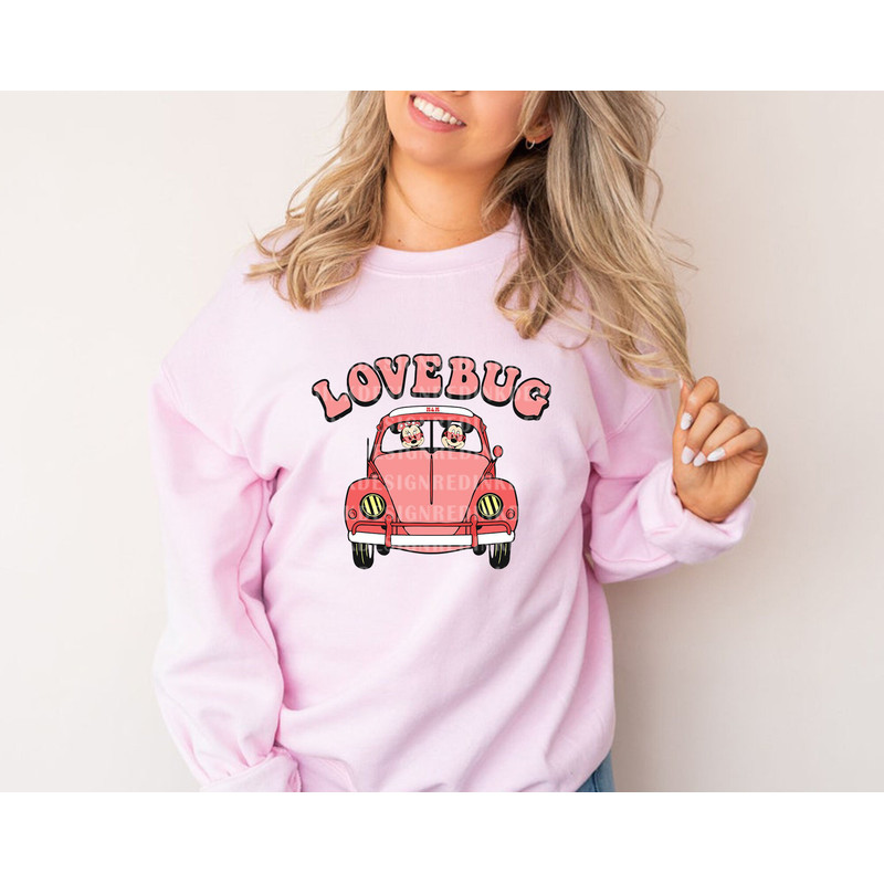 Lovebug Svg, Mouse Love Svg, Mouse Valentines Svg, Family Trip, Honeymoon Vacation, Retro Valentines Svg, Valentines Couple shirt SVG File - 3.jpg