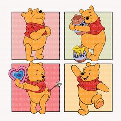 magical bear svg, cute bear svg, honey pot svg, family trip