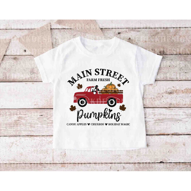 Main Street Farm Fresh Pumpkins SVG, Pumpkin Truck Svg, Happy Halloween Svg, Autumn SVG For Shirt, Cut File Cricut, Fall Silhouette - 3.jpg