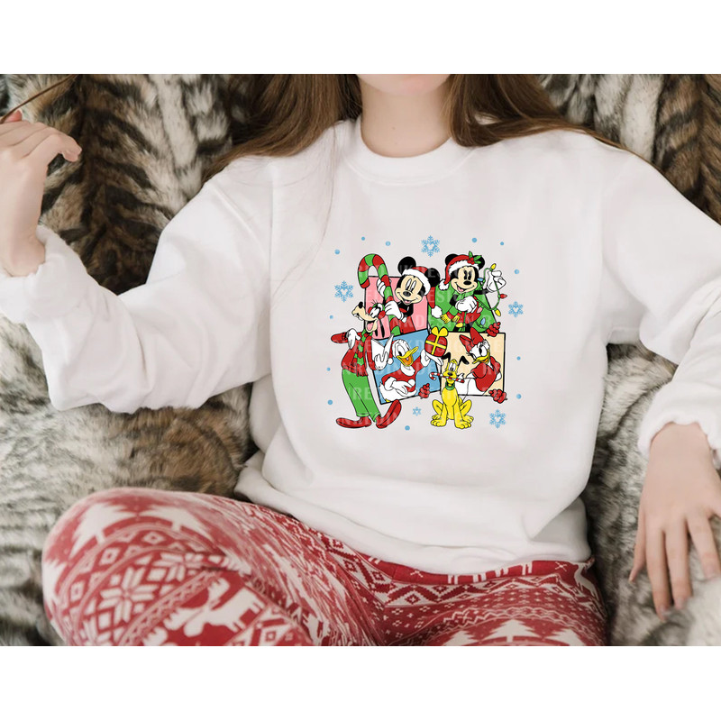 Merry Christmas Svg, Christmas Squad, Mouse And Friends Svg, Character Xmas Svg, Christmas Friends, Christmas Shirt, Holiday Svg Png Files - 3.jpg