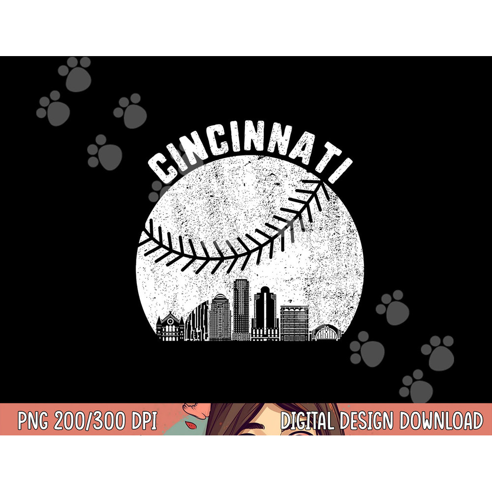 Cincinnati Skyline Baseball Vintage Cincinnati OH Baseball png, sublimation copy.jpg