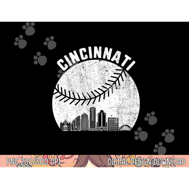 Cincinnati Skyline Baseball Vintage Cincinnati OH Baseball png, sublimation copy.jpg