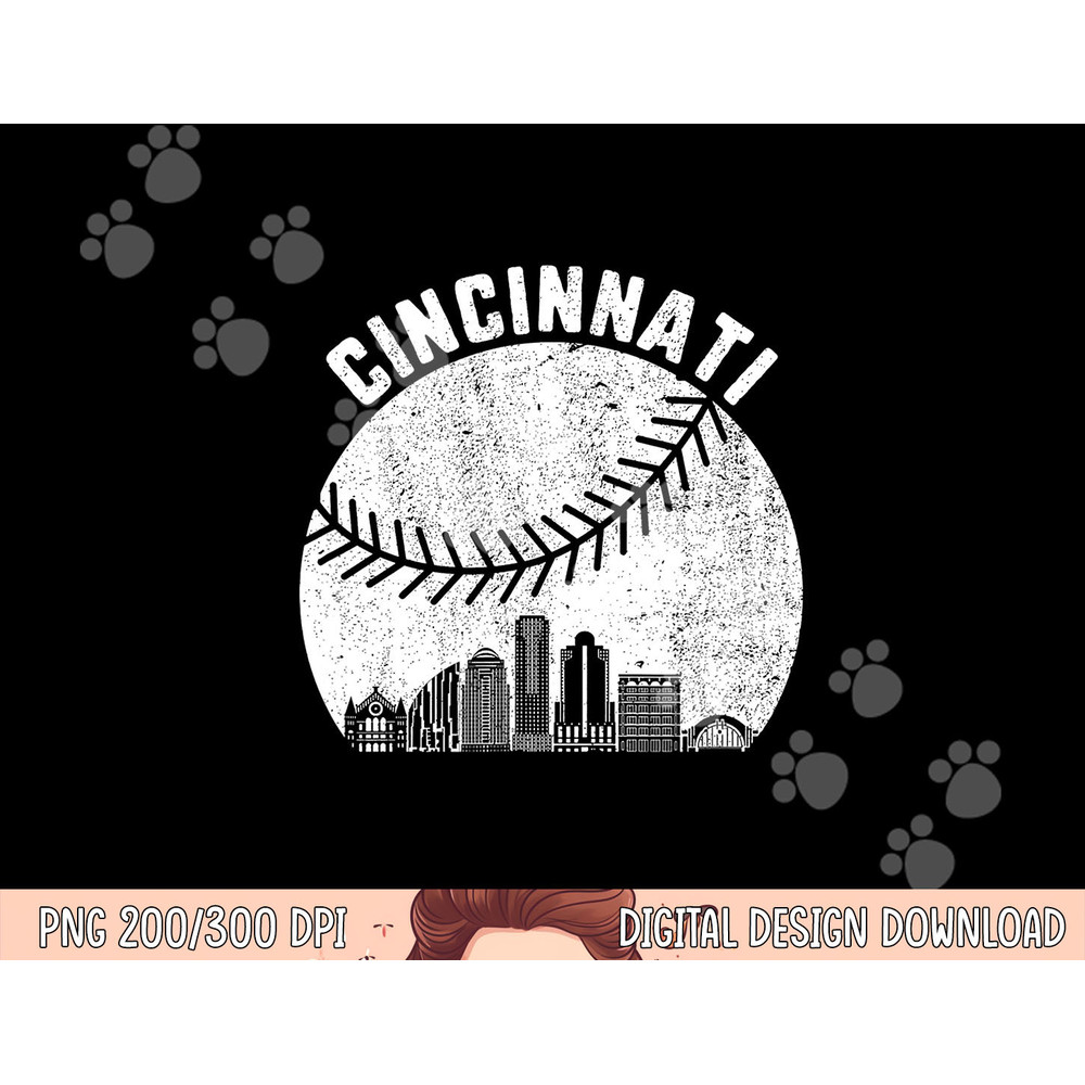Cincinnati Skyline Baseball Vintage Cincinnati OH Baseball png, sublimation copy.jpg