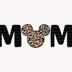 Mom Svg, Leopard Mouse Head Svg, Mother Svg, Mothers Day Svg