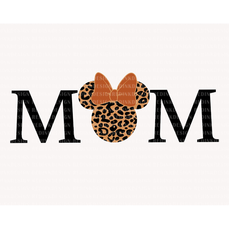 Mom Svg, Mother's Day Svg, Family Trip Svg, Vacay Mode Svg, Mouse Mom Svg, leopard Mouse Head Svg, Mom Shirt, Gift For Mom, Digital Download - 1.jpg