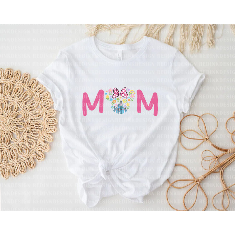 Mom Svg, Mother's Day Svg, Family Trip, Mom Shirt, Vacay Mode Svg, Mouse Mom Svg, Mom Floral Svg, Magical Castle Svg, Best Gift For Mom - 3.jpg