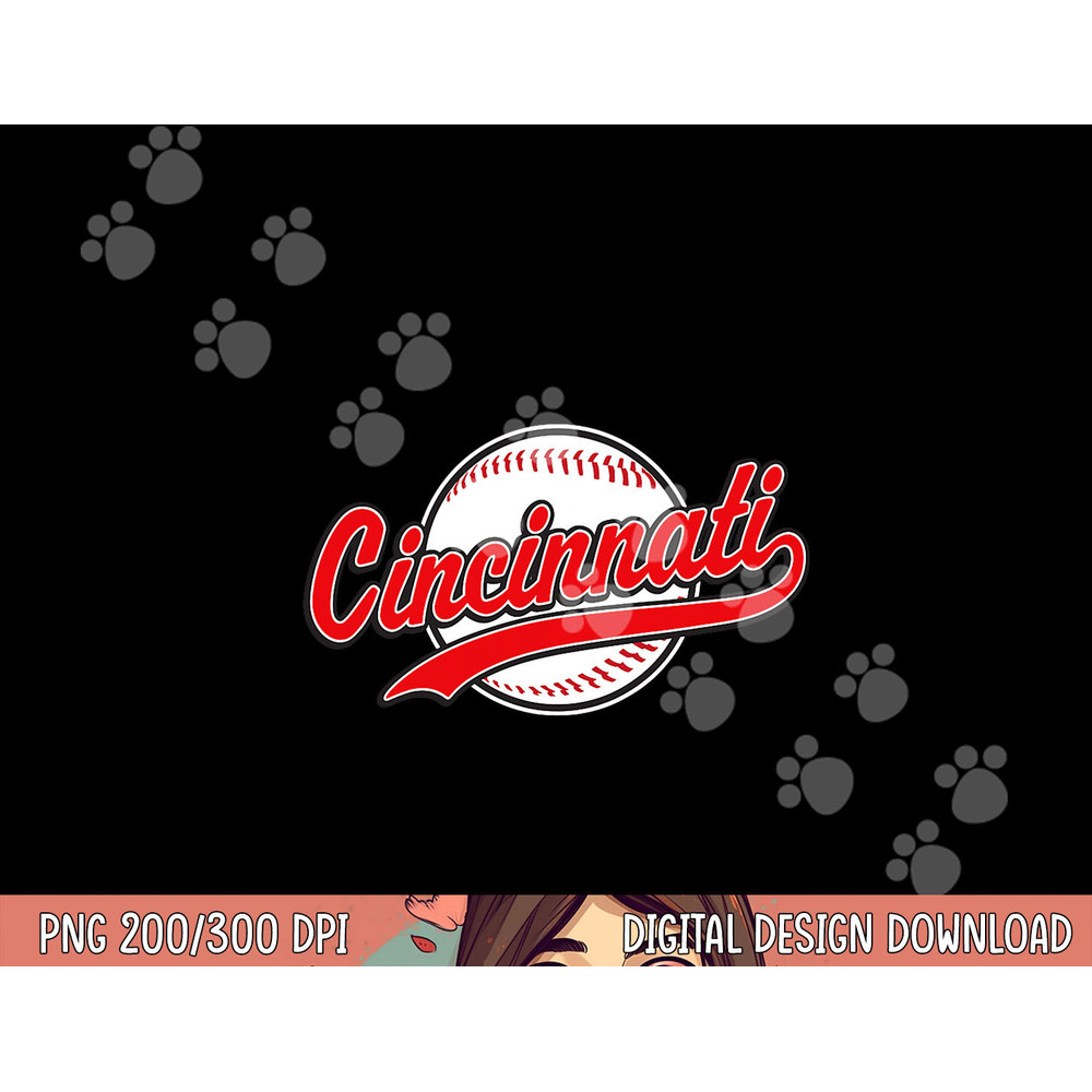 Cincinnati Tee Vintage Baseball Throwback Retro Design png, sublimation copy.jpg
