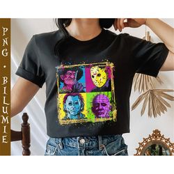 horror squad png file, halloween horror png, horror movies png, horror characters png, scary movies png, sublimation pri