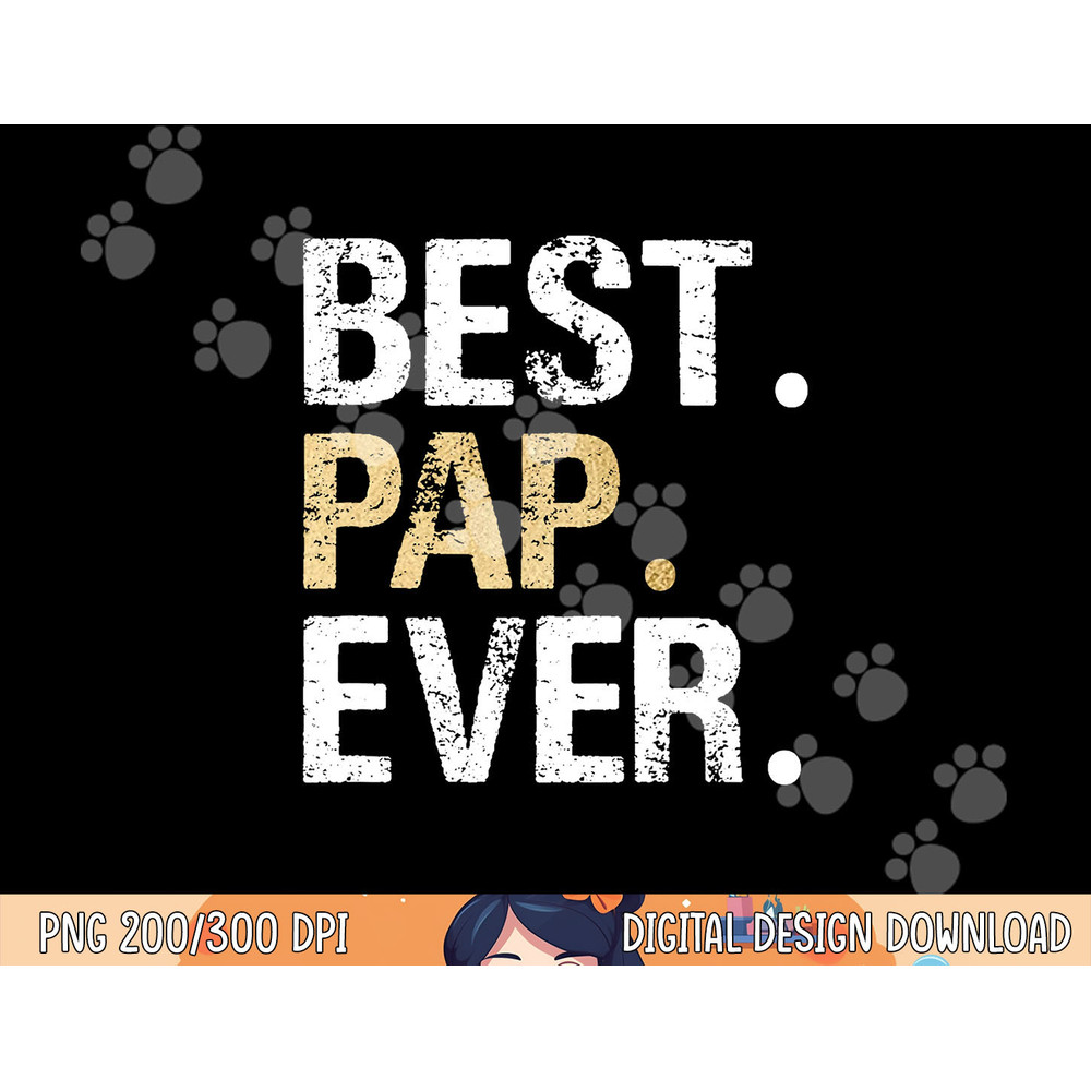 Pap Gift from Granddaughter Grandson Best Pap png, sublimation copy.jpg