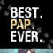 Pap Gift from Granddaughter Grandson Best Pap png, sublimation.jpg