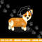 Graduation Corgi Dog png, sublimation Graduate Graduation png, sublimation copy.jpg