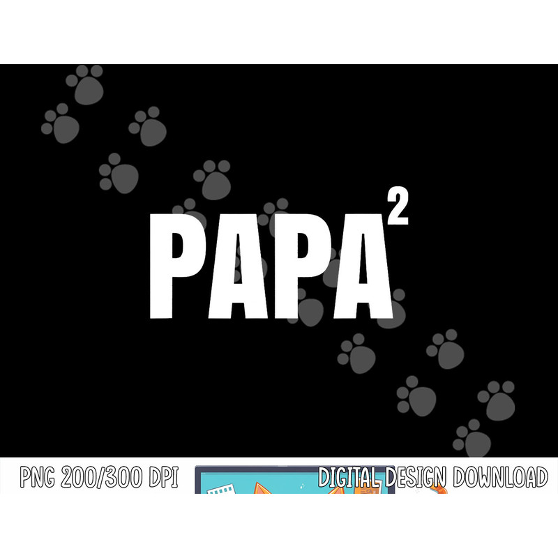 Papa 2 Tee Grandpa Gift Papa Pregnancy Announcement Shirt copy.jpg