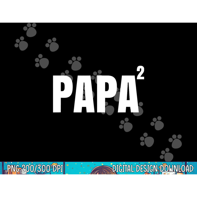 Papa 2 Tee Grandpa Gift Papa Pregnancy Announcement Shirt copy.jpg