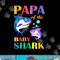 Papa Of The Baby Birthday Shark Papa Shark Christmas Day png, sublimation.jpg
