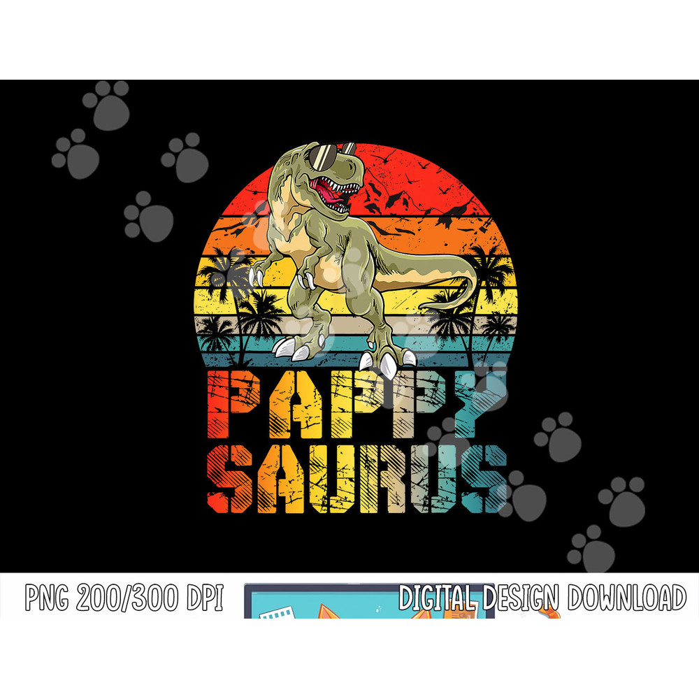 Pappysaurus T Rex Dinosaur Pappy Saurus Family Matching png, sublimation copy.jpg