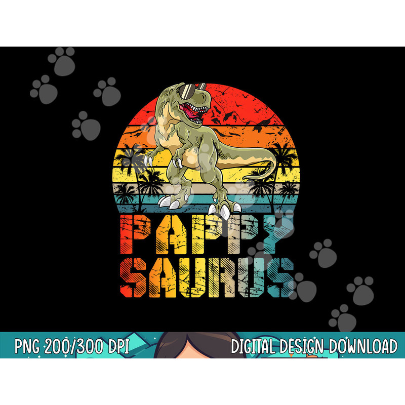 Pappysaurus T Rex Dinosaur Pappy Saurus Family Matching png, sublimation copy.jpg