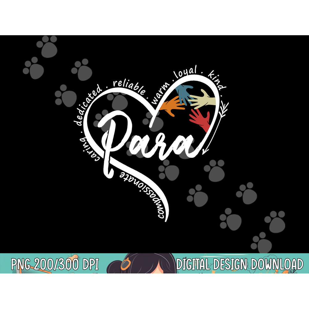 Para Heart Teacher Paraprofessional Paraeducator png, sublimation copy.jpg