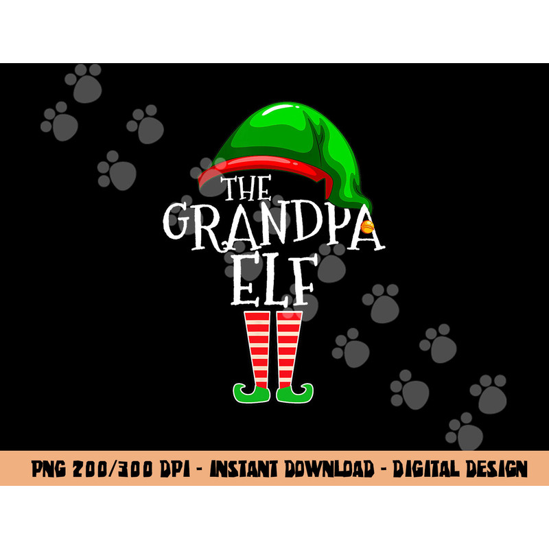 Grandpa Elf Family Matching Group Christmas Gift Men Funny png, sublimation copy.jpg
