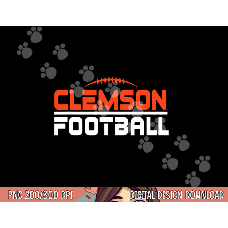 Clemson Tigers Football Scramble Officially Licensed png, sublimation copy.jpg