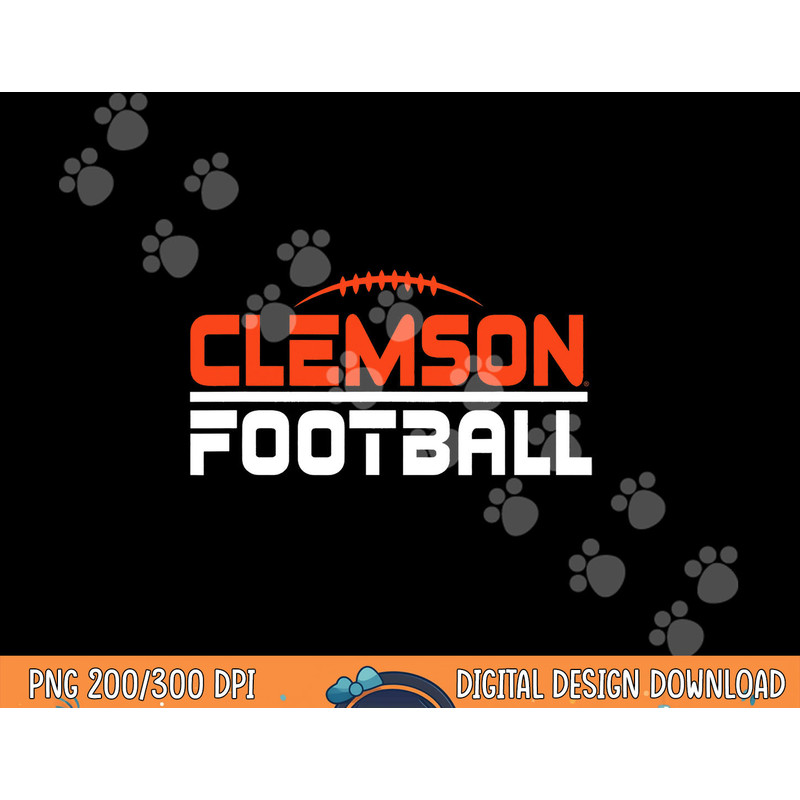 Clemson Tigers Football Scramble Officially Licensed png, sublimation copy.jpg