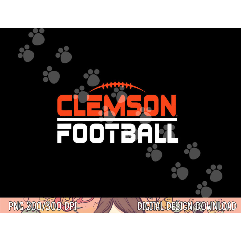 Clemson Tigers Football Scramble Officially Licensed png, sublimation copy.jpg