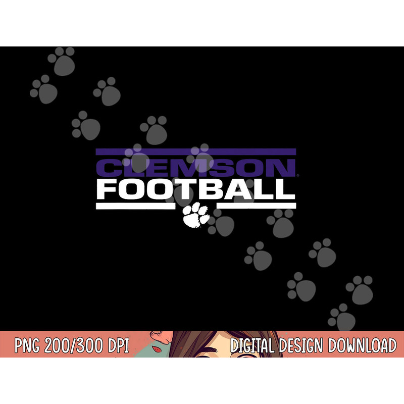 Clemson Tigers Football Tackle Orange Officially Licensed png, sublimation copy.jpg
