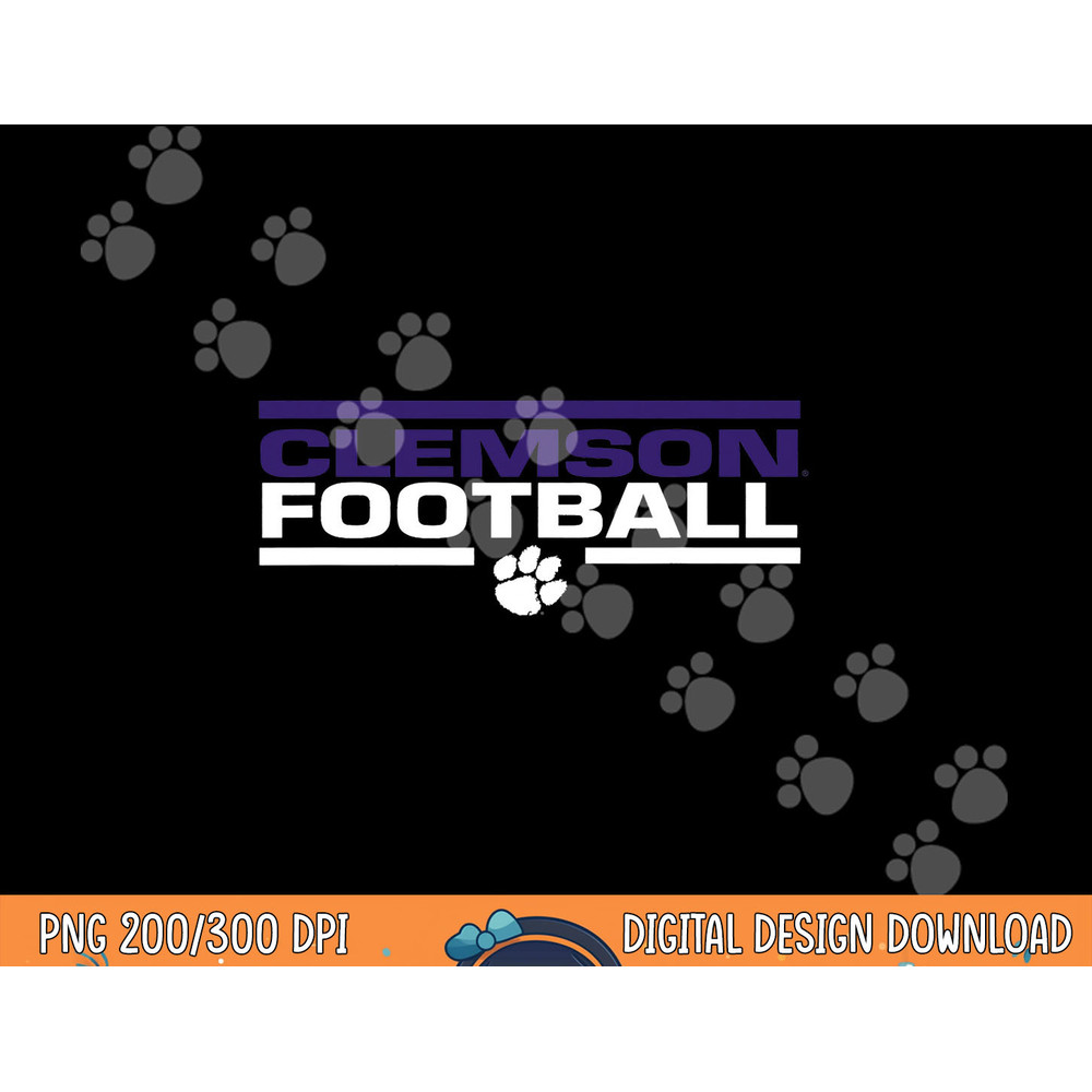 Clemson Tigers Football Tackle Orange Officially Licensed png, sublimation copy.jpg