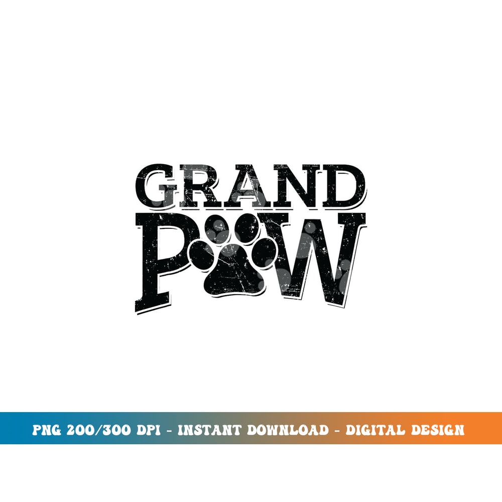 Grandpaw Dog Grandpa Shirts Grand Paw Gifts Men Dad Father png, sublimation copy.jpg