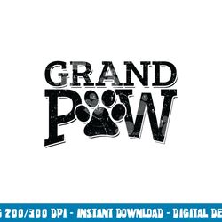 grandpaw dog grandpa shirts grand paw gifts men dad father png, sublimation copy
