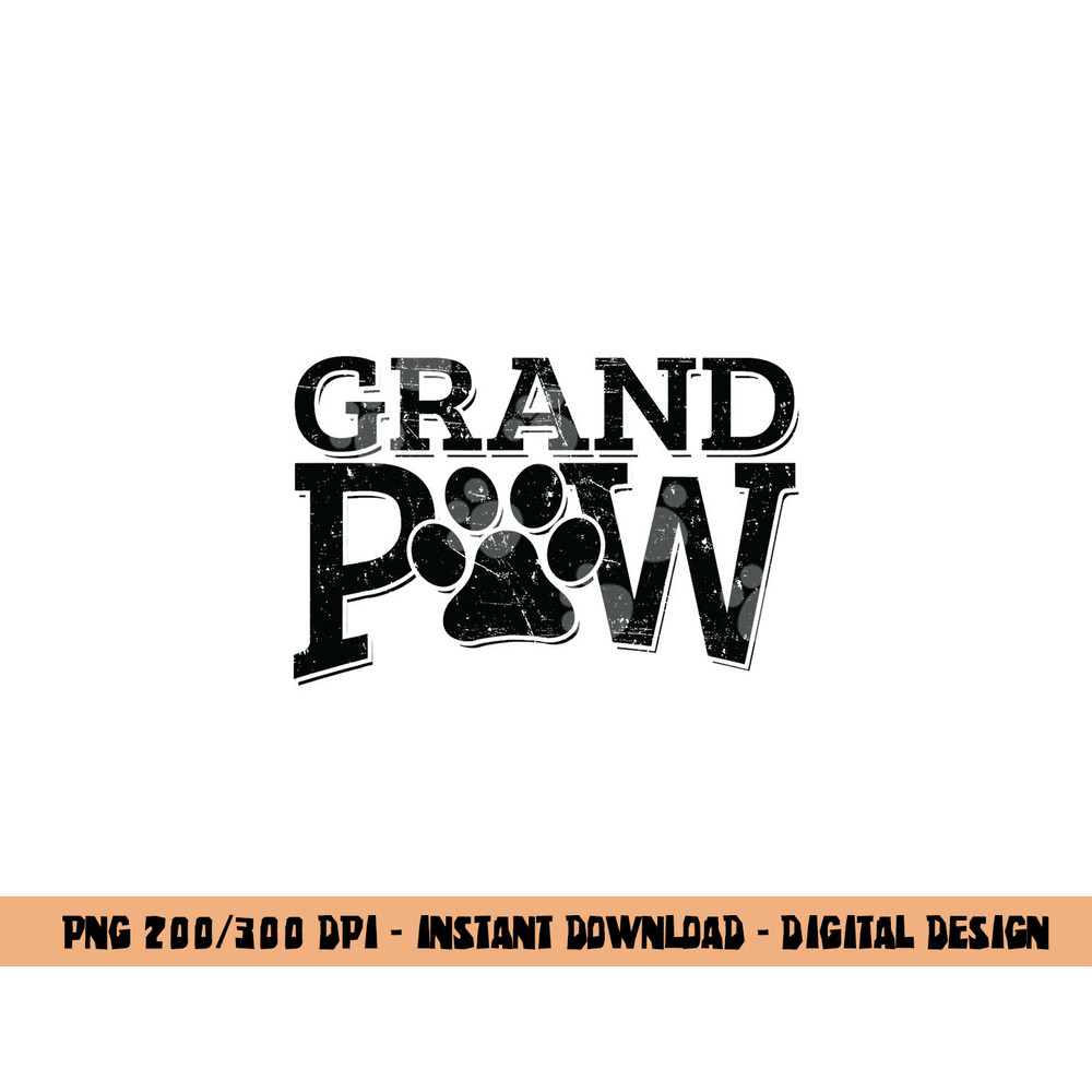 Grandpaw Dog Grandpa Shirts Grand Paw Gifts Men Dad Father png, sublimation copy.jpg
