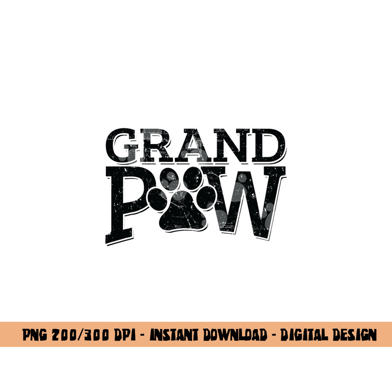 Grandpaw Dog Grandpa Shirts Grand Paw Gifts Men Dad Father png, sublimation copy.jpg