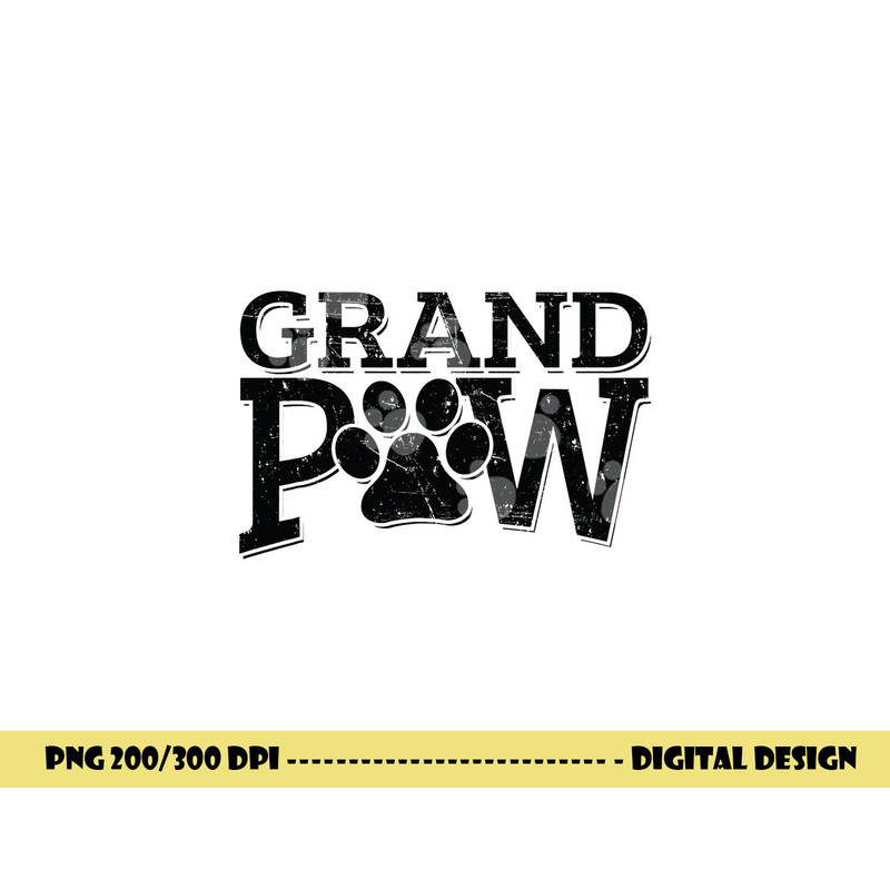 Grandpaw Dog Grandpa Shirts Grand Paw Gifts Men Dad Father png, sublimation copy.jpg
