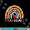 Paraprofessional Para Squad Teacher Crew Boho Rainbow png, sublimation copy.jpg