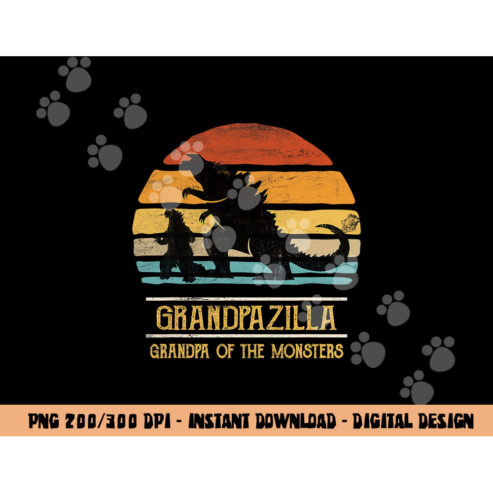 Grandpazilla Grandpa Of Monsters Retro Halloween Christmas png, sublimation copy.jpg