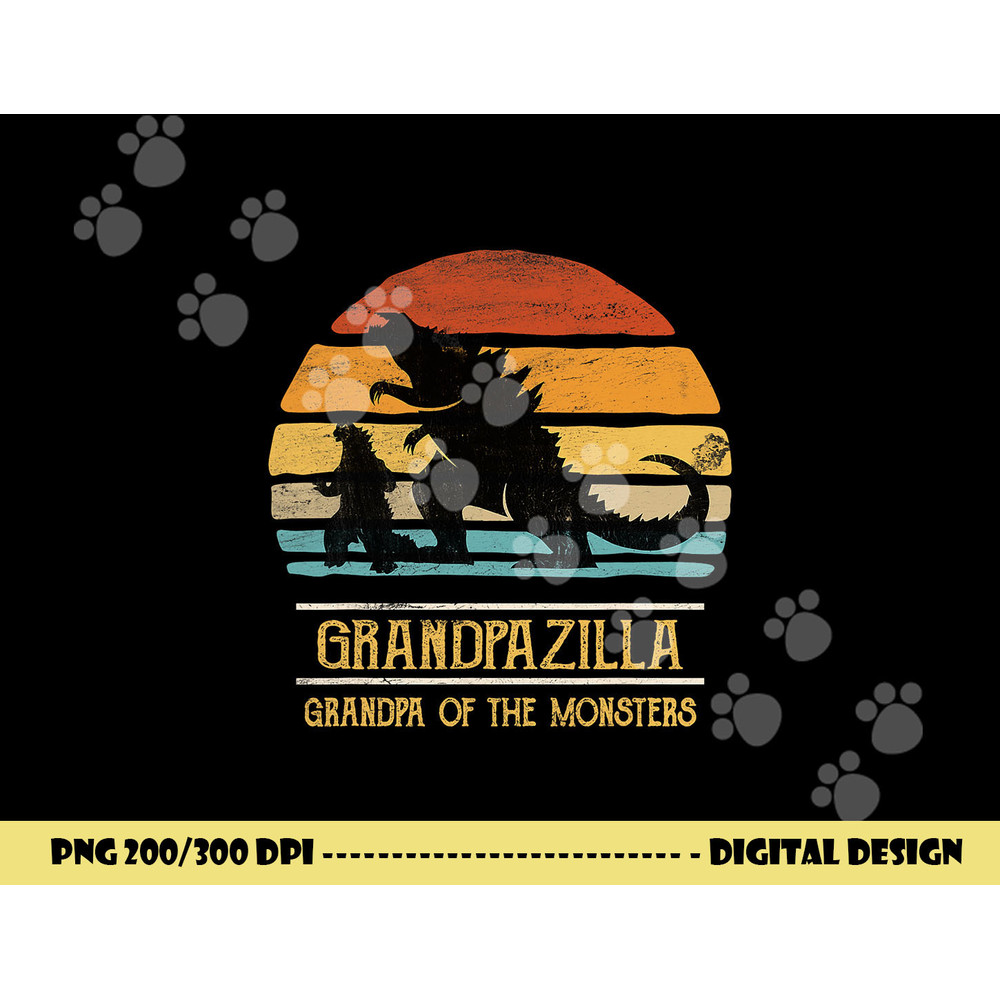 Grandpazilla Grandpa Of Monsters Retro Halloween Christmas png, sublimation copy.jpg