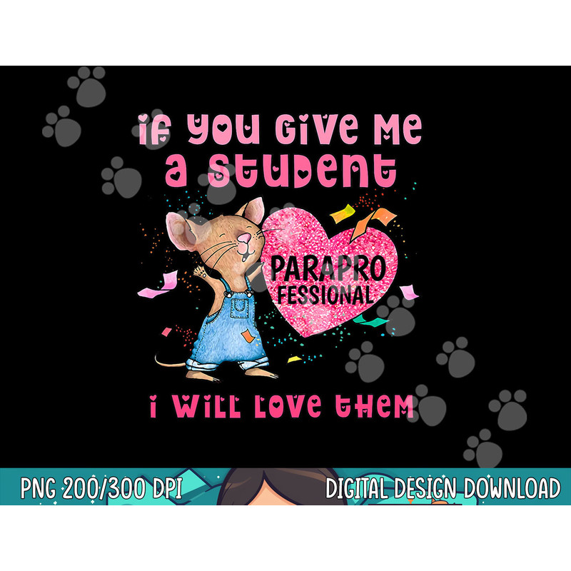 Paraprofessional Teacher Cute Heart Valentine s Day png, sublimation copy.jpg