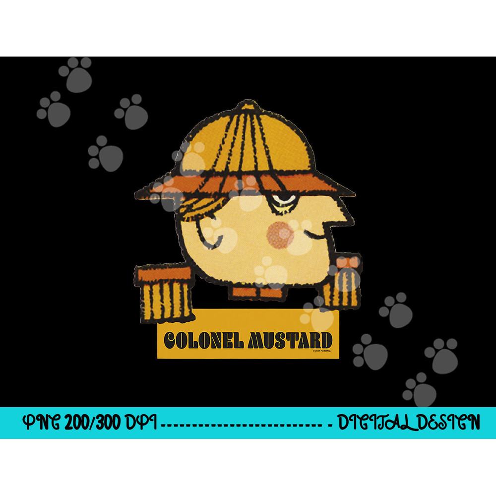 Clue Halloween Colonel Mustard Big Face png,sublimation copy.jpg