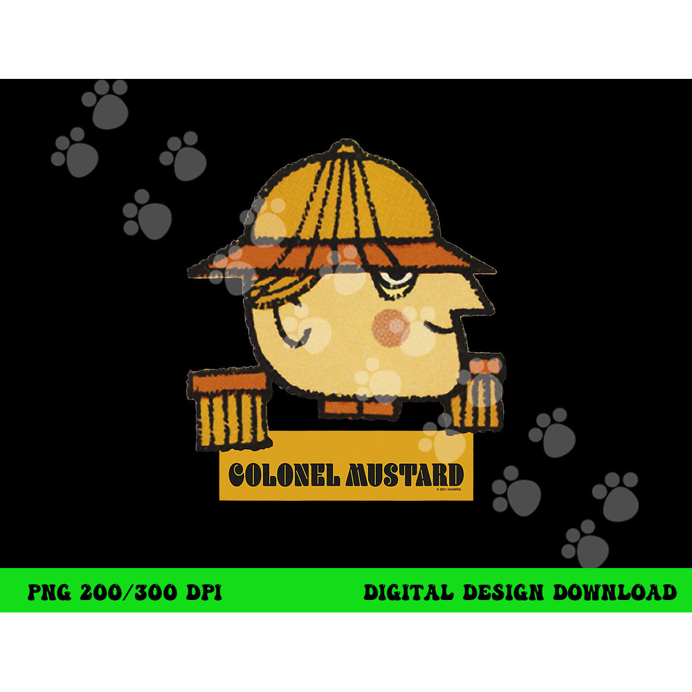 Clue Halloween Colonel Mustard Big Face png,sublimation copy.jpg