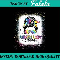 lunch lady squad messy bun girl first day back to school png, first day of school png, back to school png, digital downl