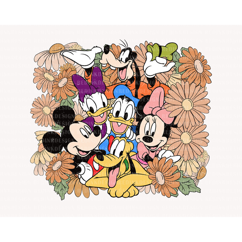 Mouse And Friends Png, Making Memories Together Png, Magical Kingdom Png, Family Vacation Png, Mouse Floral Png, Mouse Sublimation Design - 1.jpg