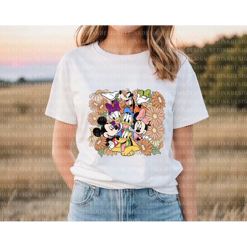 Mouse And Friends Png, Making Memories Together Png, Magical Kingdom Png, Family Vacation Png, Mouse Floral Png, Mouse Sublimation Design - 2.jpg