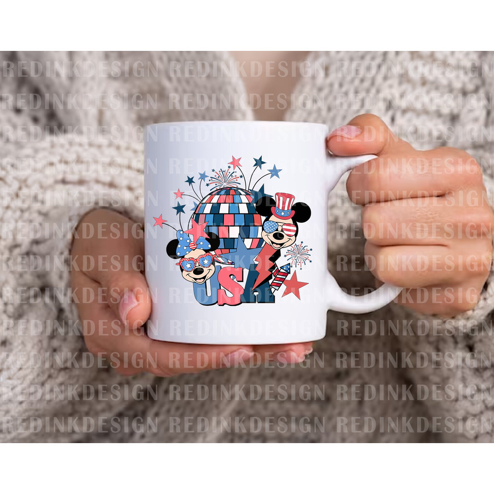 Mouse Couple Svg, USA Svg, Happy 4th of July Svg, July 4th Svg, Fourth Of July Svg, American Flag Svg, Independence Day Svg, Mouse Head Svg - 2.jpg