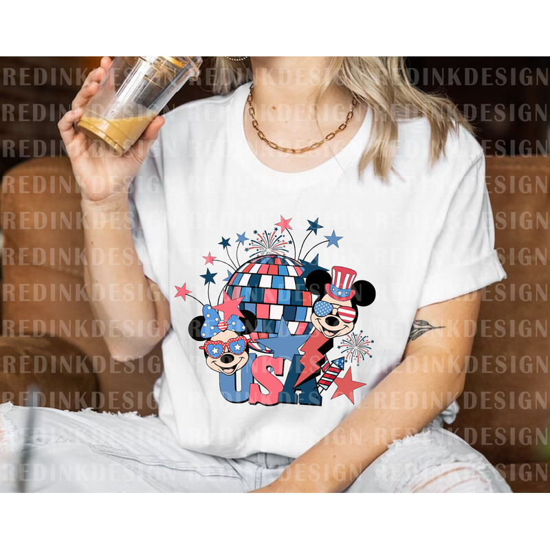 Mouse Couple Svg, USA Svg, Happy 4th of July Svg, July 4th Svg, Fourth Of July Svg, American Flag Svg, Independence Day Svg, Mouse Head Svg - 3.jpg