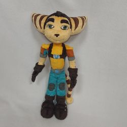 Ratchet and Clank plush.