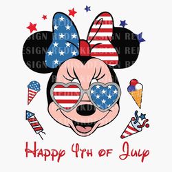 mouse fourth of july svg, happy 4th of july svg, fourth of j