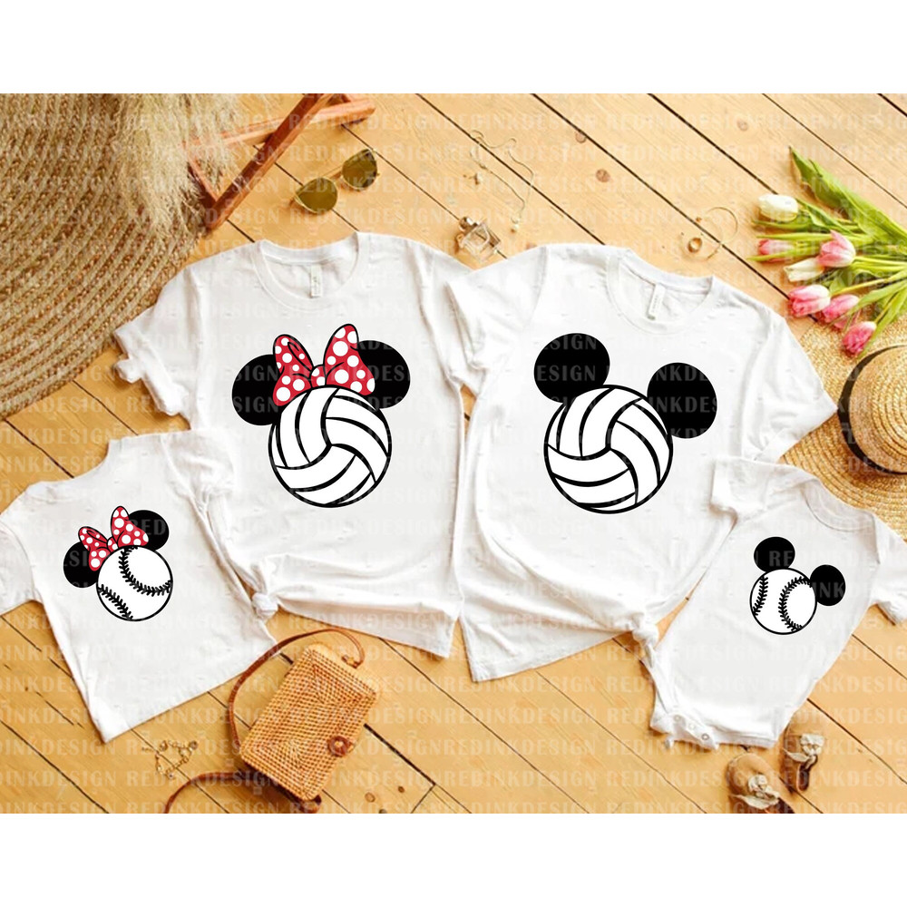Mouse Head Bundle Svg, Mouse Baseball Svg, Mouse Volleyball Svg, Family Vacation Trip Svg, Mouse Head Svg, Vacay Mode Svg, Family Shirt - 2.jpg